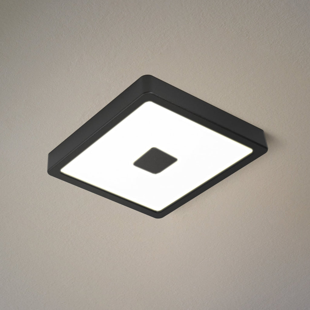 LED utetaklampe Iphias 2 svart front