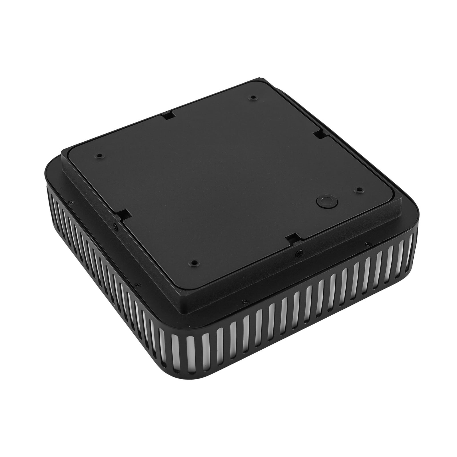 LED utetaklampe Lurinda svart 26 cm IP44 lysdetalj