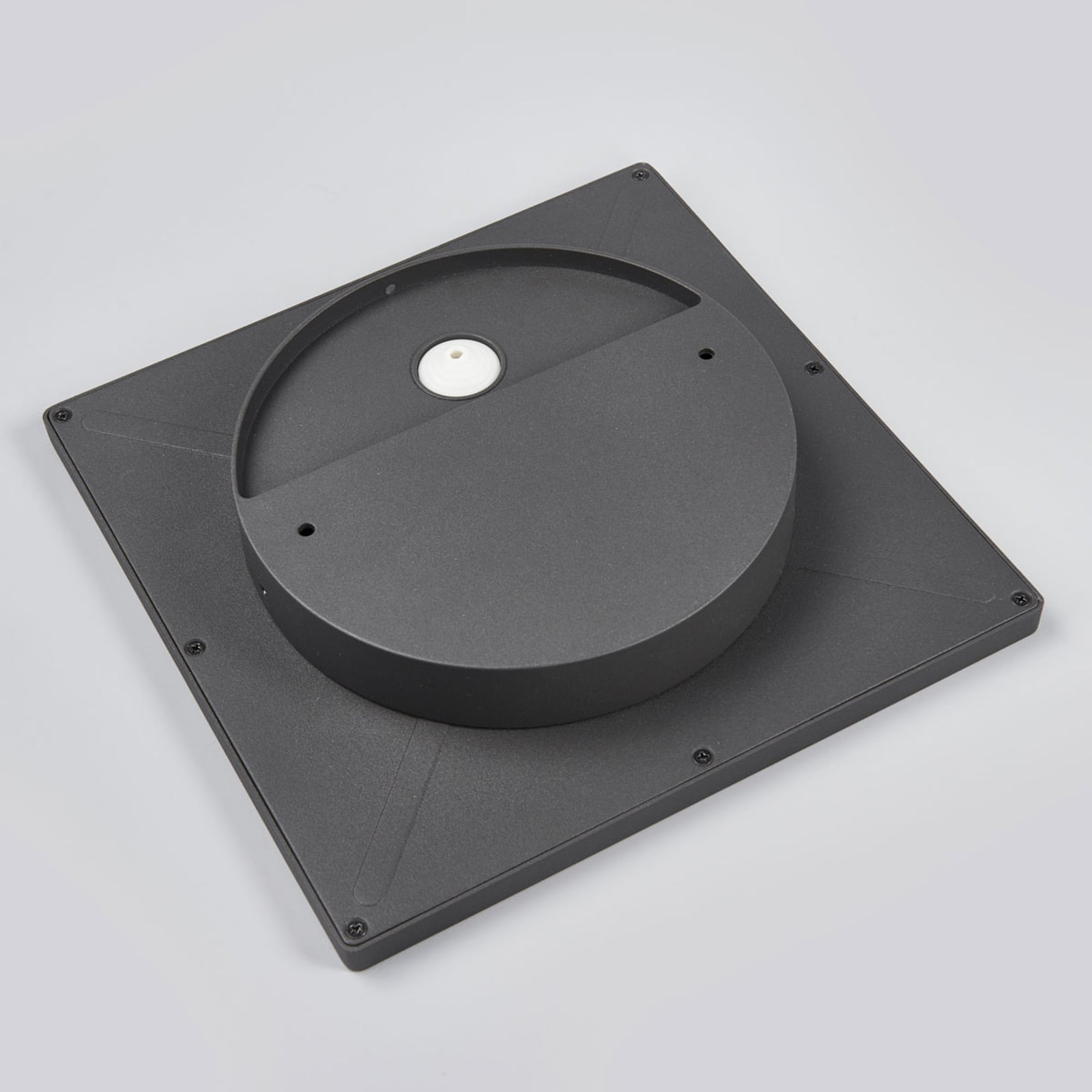 LED utetaklampe Mabella aluminium 23 cm IP65 antrasitt oversikt