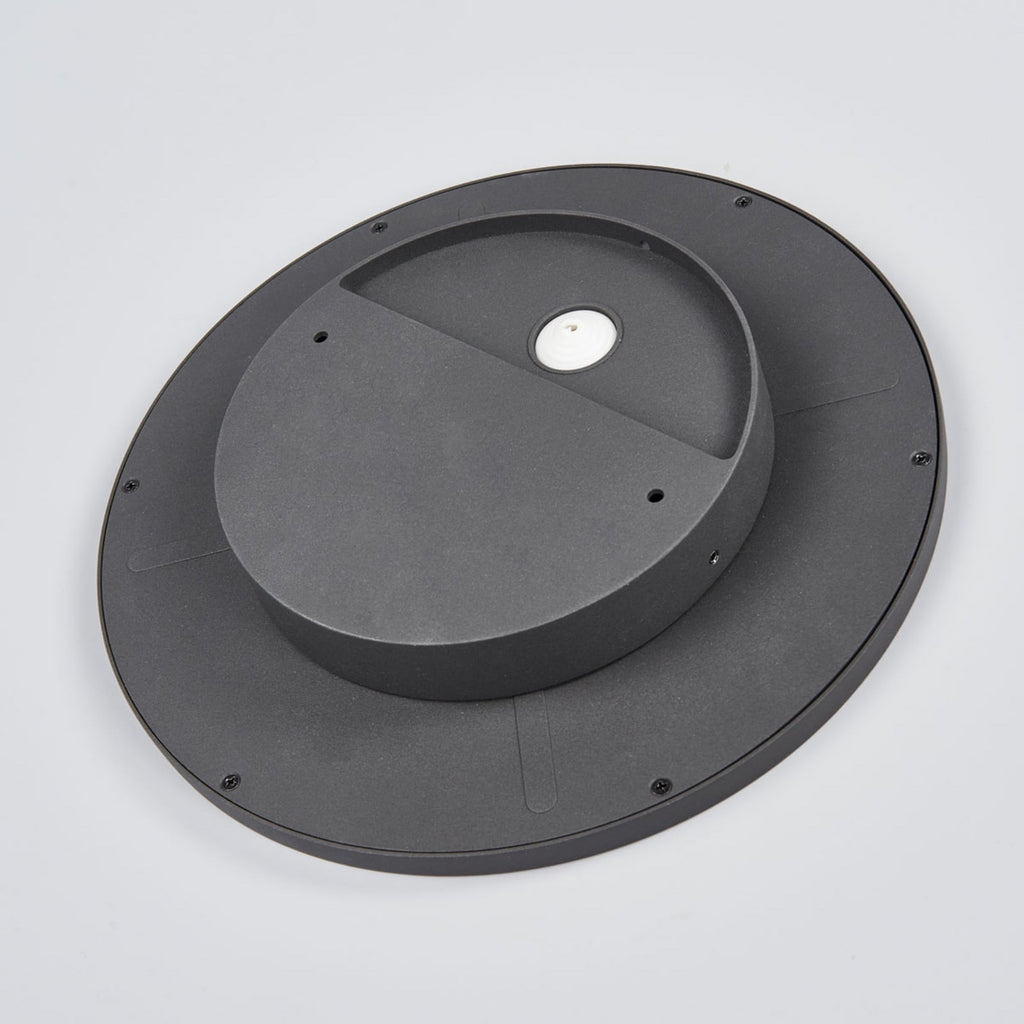 LED utetaklampe Malena aluminium og plast materiale
