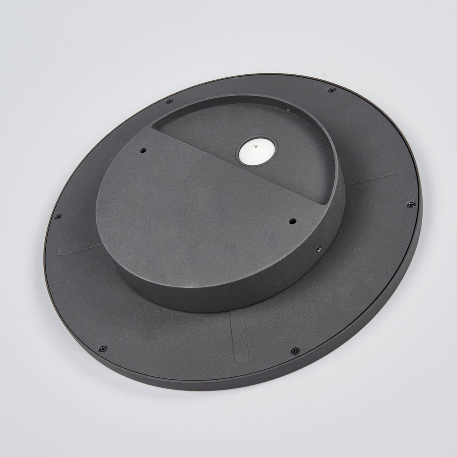 LED utetaklampe Malena aluminium og plast materiale