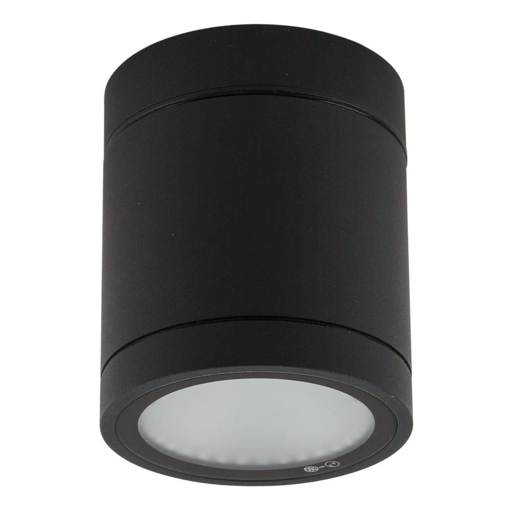 Detaljbilde av LED utetaklampe Negro dimbar grafitt