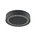 LED utetaklampe Nona antrasitt Ø22,8 cm forfra