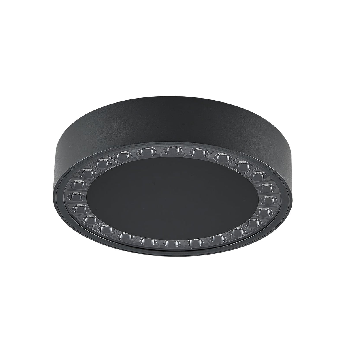 LED utetaklampe Nona antrasitt Ø22,8 cm bakside