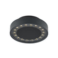 LED utetaklampe Nona dimbar antrasitt Ø18,2 cm forfra