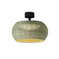 LED utetaklampe Perris dimbar brun/beige Ø47 cm IP54 fra Bover
