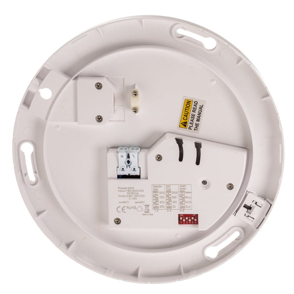 LED utetaklampe Pronto med bevegelsessensor design