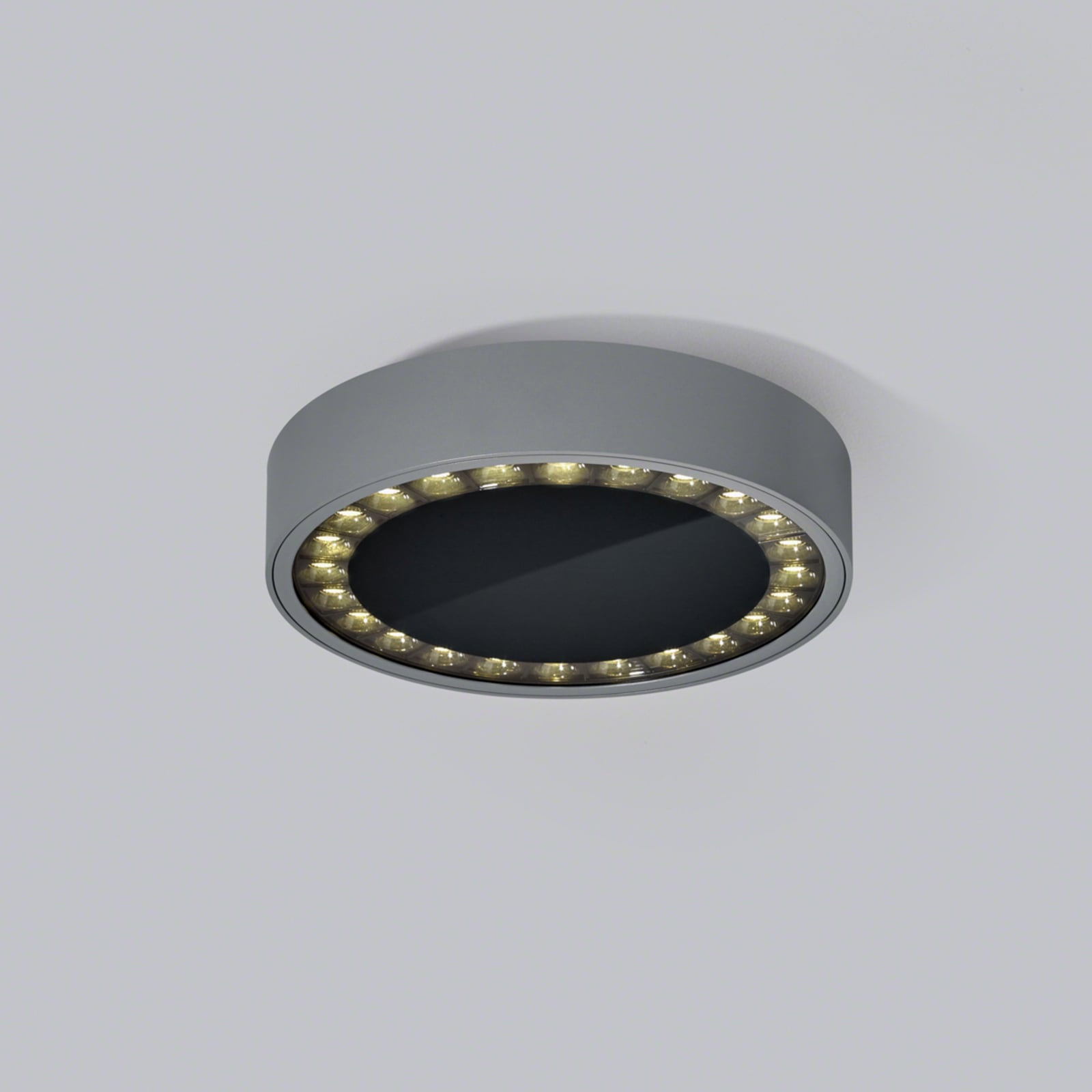 LED utetaklampe Say aluminium glass Ø23 cm grafitt bakside