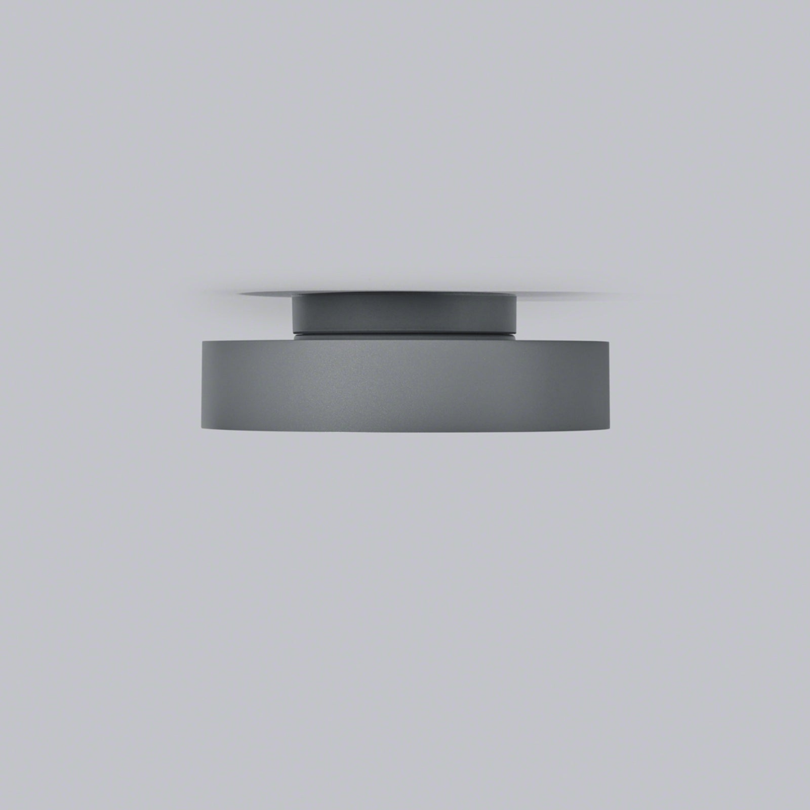 LED utetaklampe Say aluminium glass Ø23 cm grafitt montert