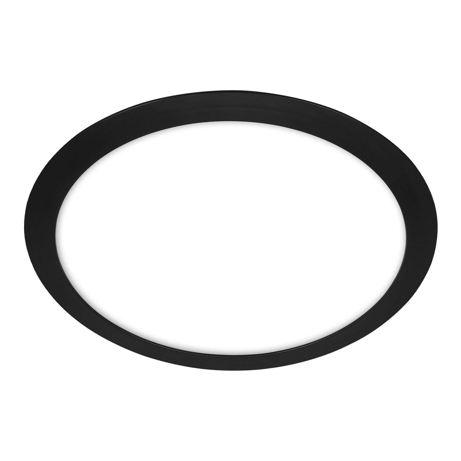 LED utetaklampe svart Ø31 cm IP44 12W 4000K Briloner forfra