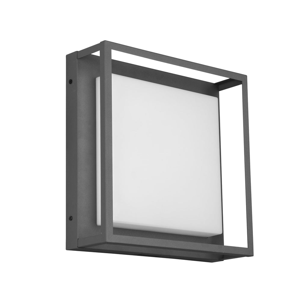 LED utetaklampe Witham antrasitt 30x30 cm CCT IP54 lysfunksjon