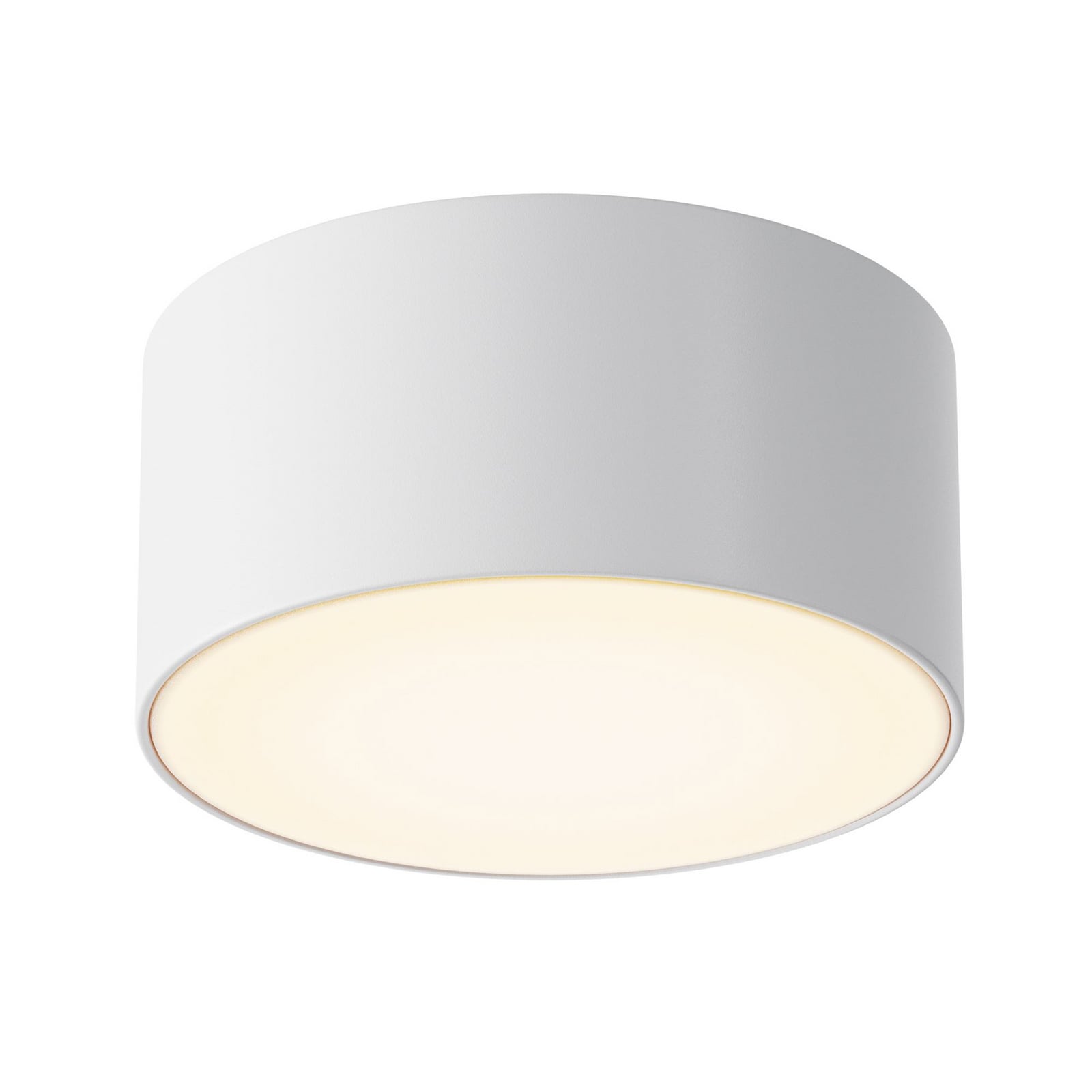 LED utetaklampe Zon hvit Ø12 cm 15W 3000K IP65 foran