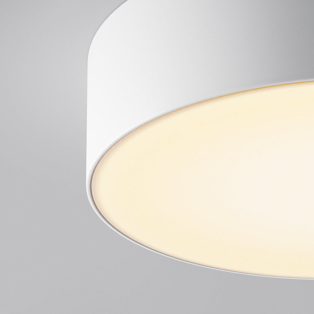 LED utetaklampe Zon hvit montert på vegg