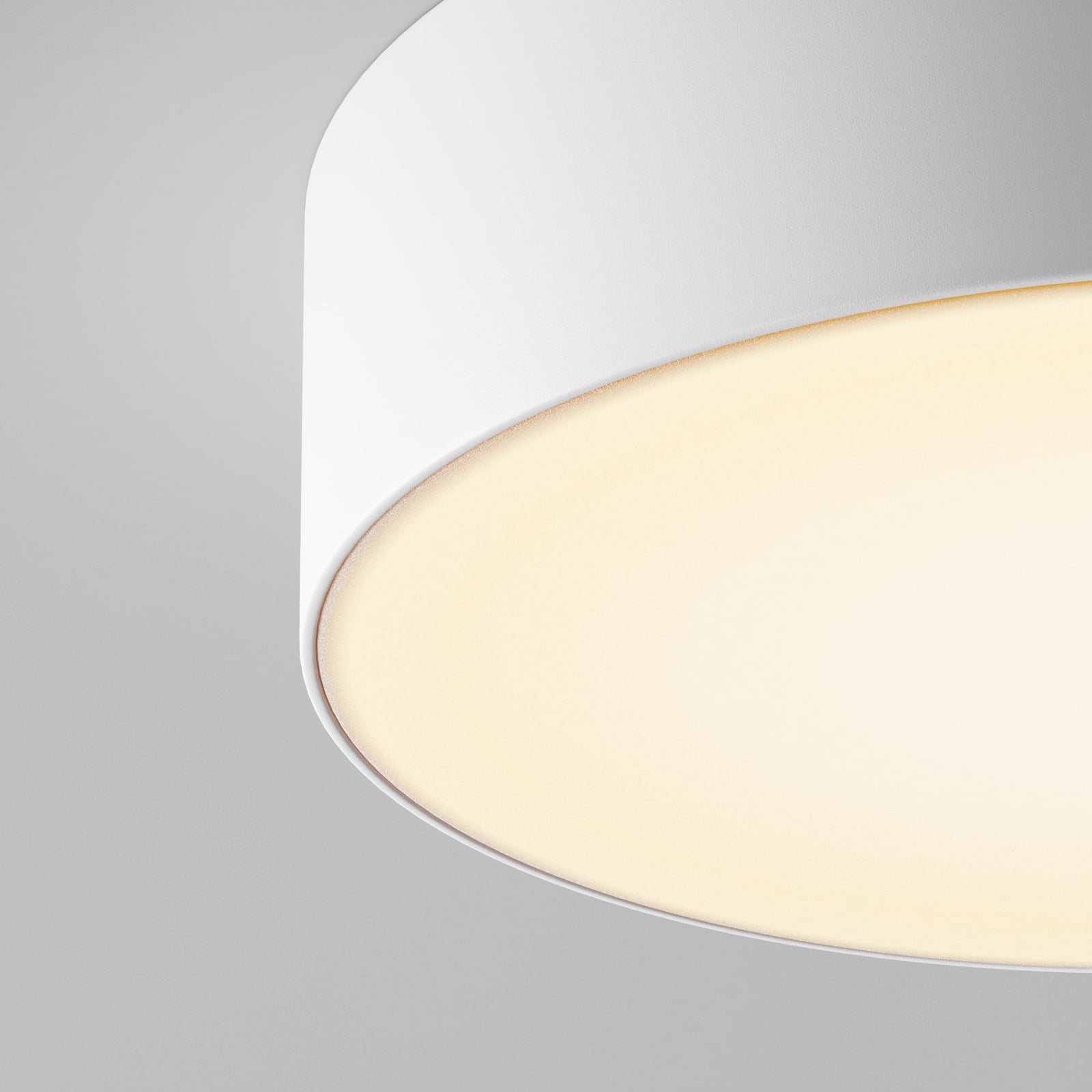 LED utetaklampe Zon hvit montert på vegg
