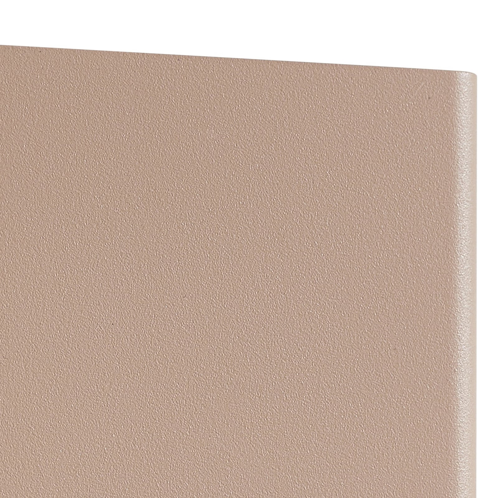 LED utevegglampe Aaron opp og ned beige IP54 10,7W sideprofil