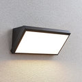 LED utevegglampe Abby mørkegrå plast IP65 18W forfra
