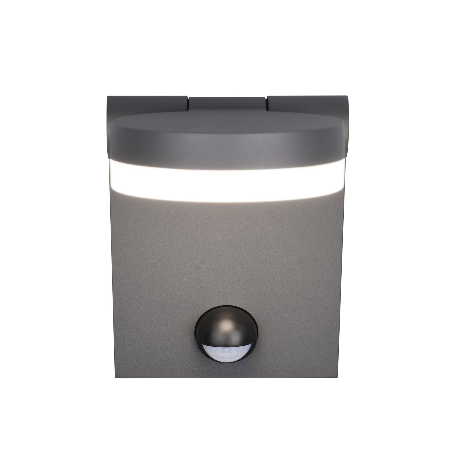LED utevegglampe Adour antrasitt CCT med bevegelsessensor detalj DIP-switch