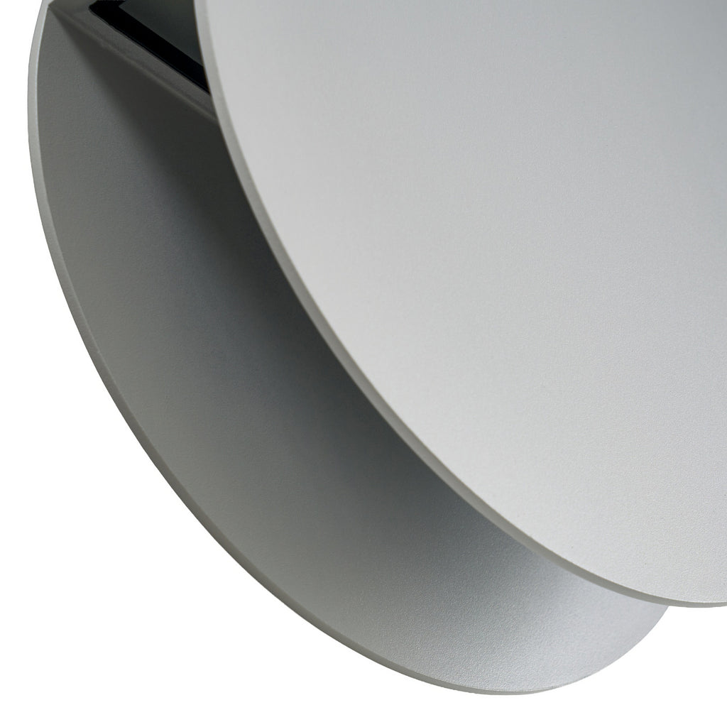 LED utevegglampe Advero med husnummer CCT Ø23 cm IP54 - Lucande