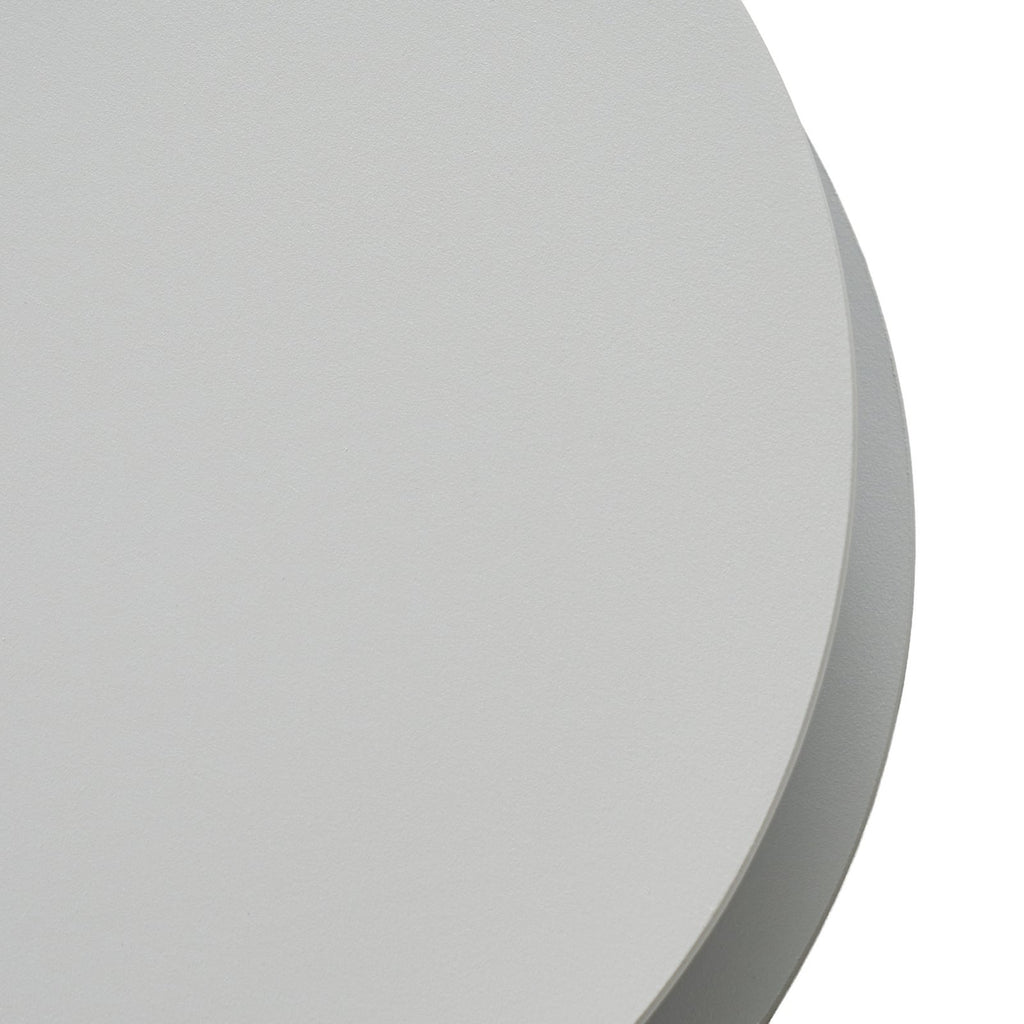 LED utevegglampe Advero med husnummer CCT Ø23 cm lysegrå IP54 - Lucande