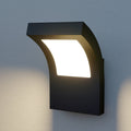 LED utevegglampe Advik antrasitt aluminium IP65 10,8W forfra