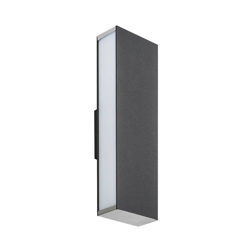 Detalj av LED utevegglampe Aegisa antrasitt 37 cm IP54