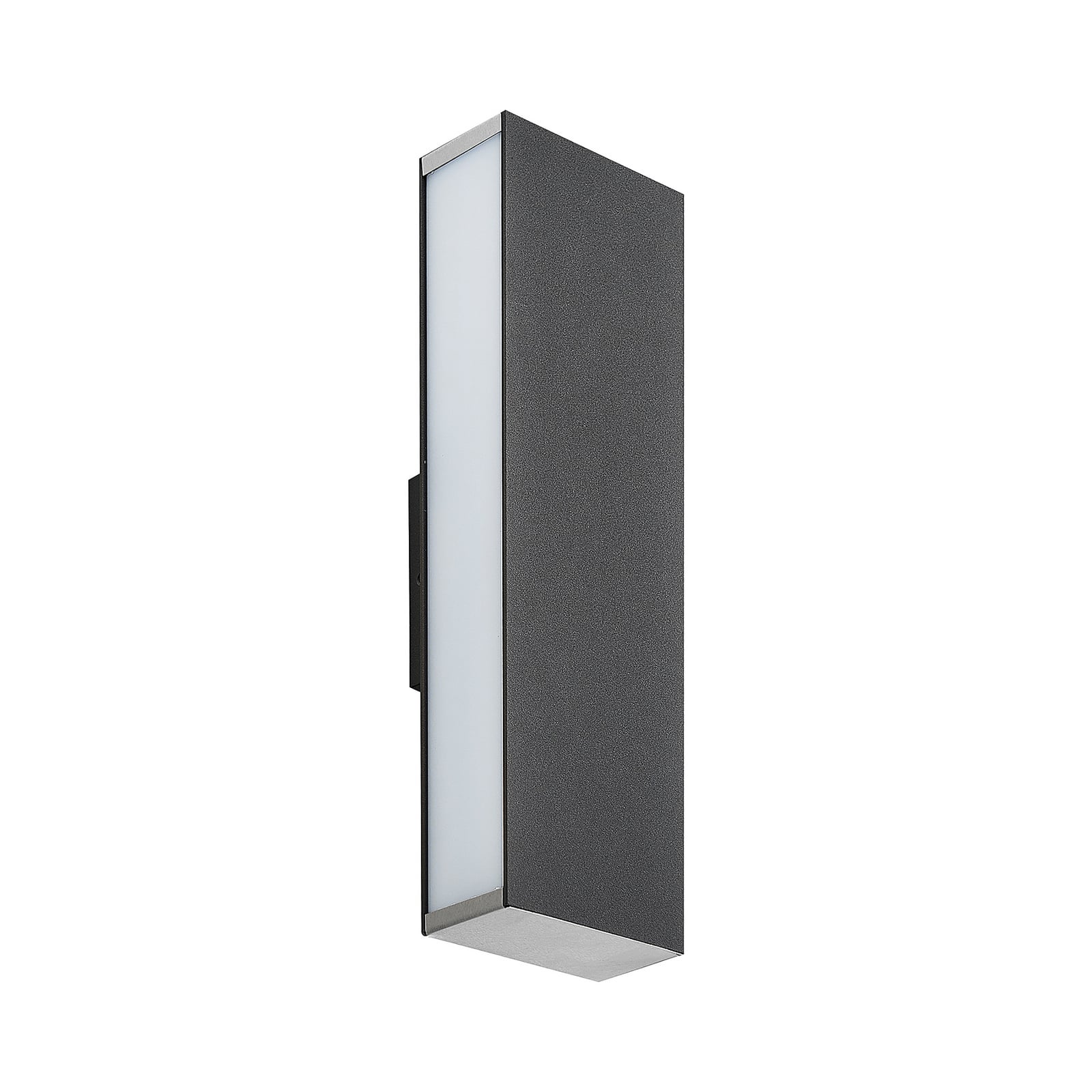 Detalj av LED utevegglampe Aegisa antrasitt 37 cm IP54