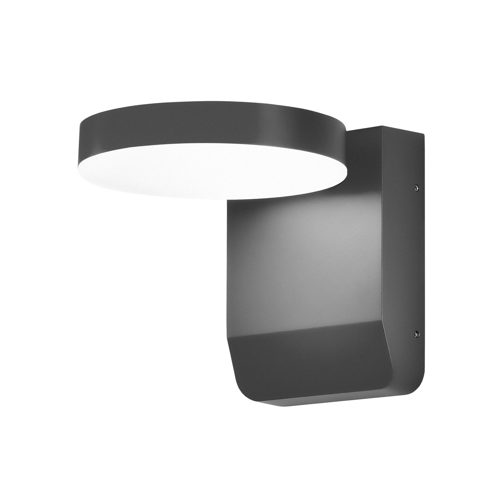 LED utevegglampe antrasitt CCT 16 cm 20W IP54 CMD forfra