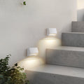 LED utevegglampe Appeso hvit forfra