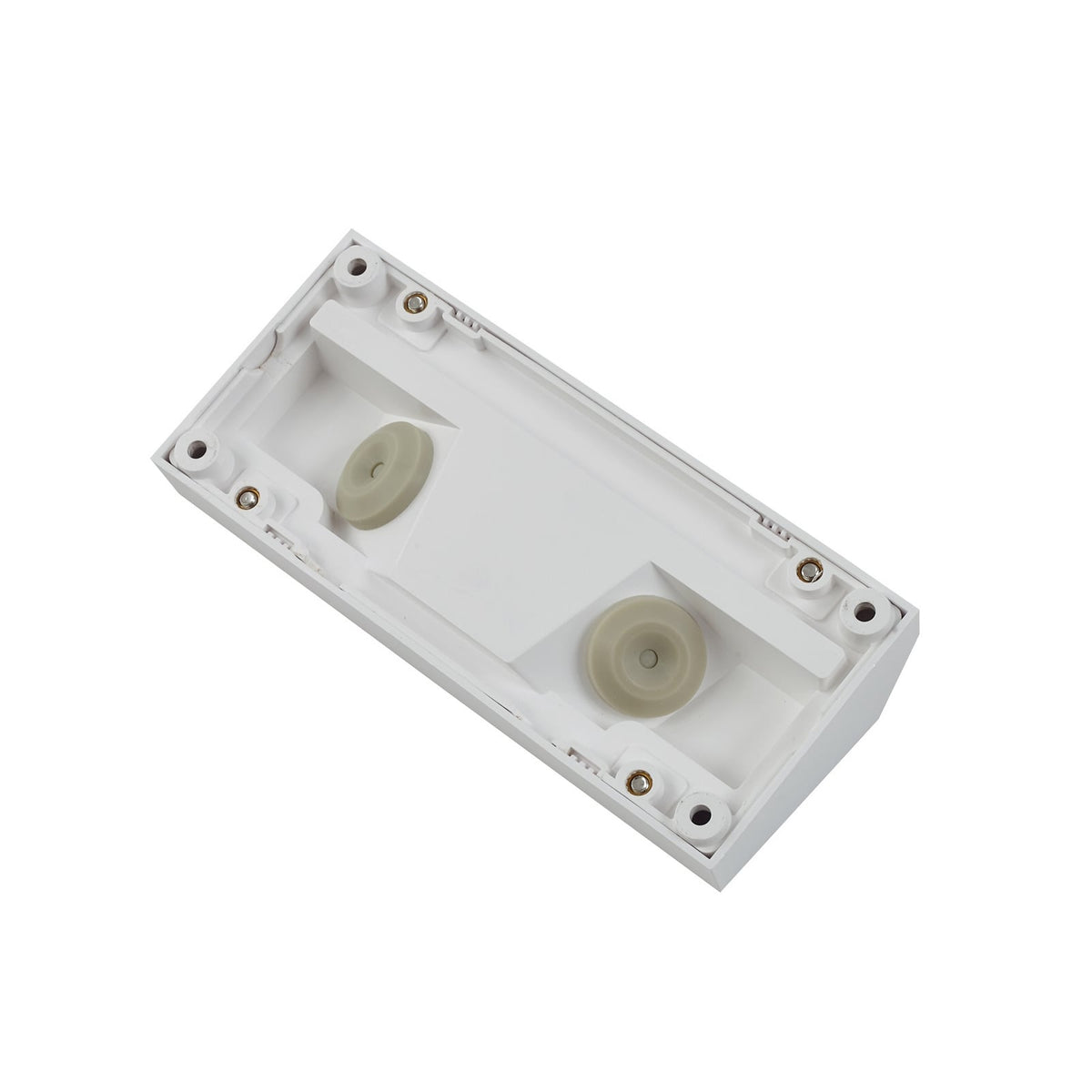 LED utevegglampe Appeso hvit 16 cm IP65 med lys på