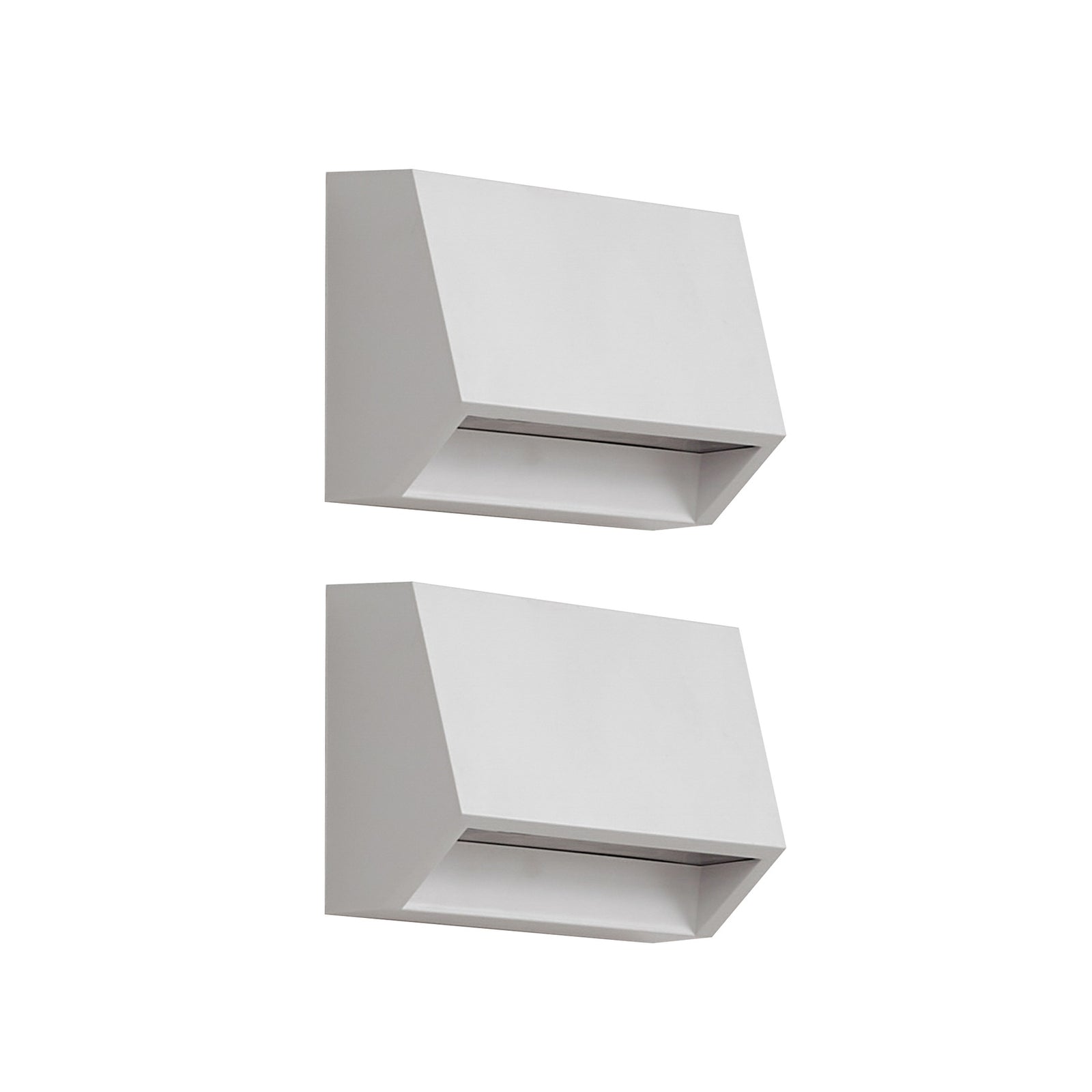 Detalj av LED utevegglampe Appeso hvit