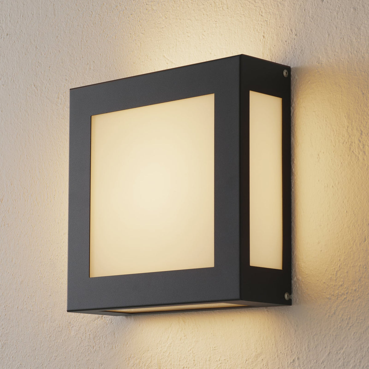 LED utevegglampe Aqua Legendo med bevegelsessensor bakside
