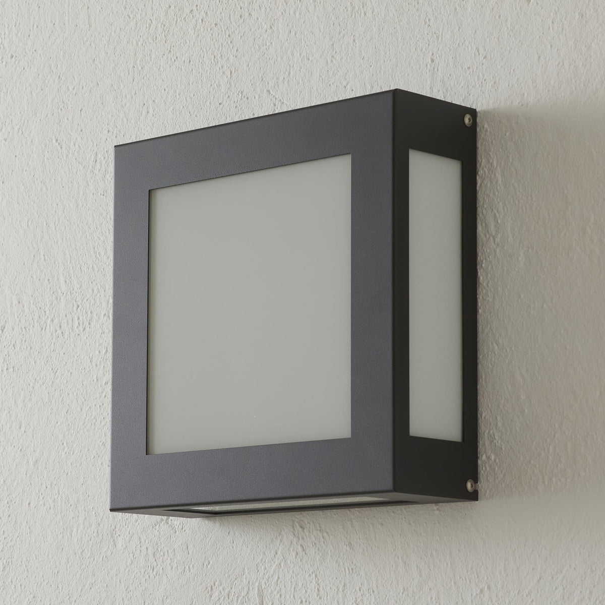Detaljbilde av LED utevegglampe Aqua Legendo med bevegelsessensor