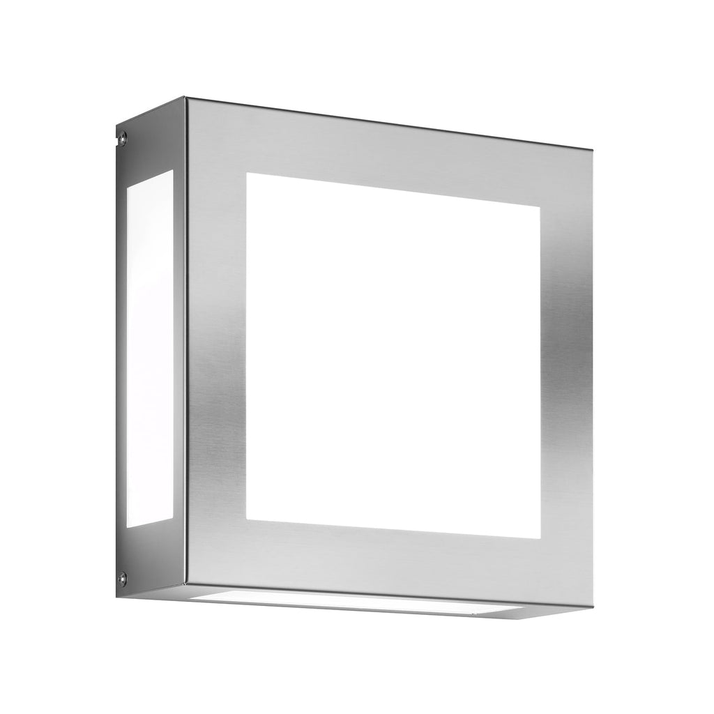 LED utevegglampe Aqua Legendo rustfritt stål foran