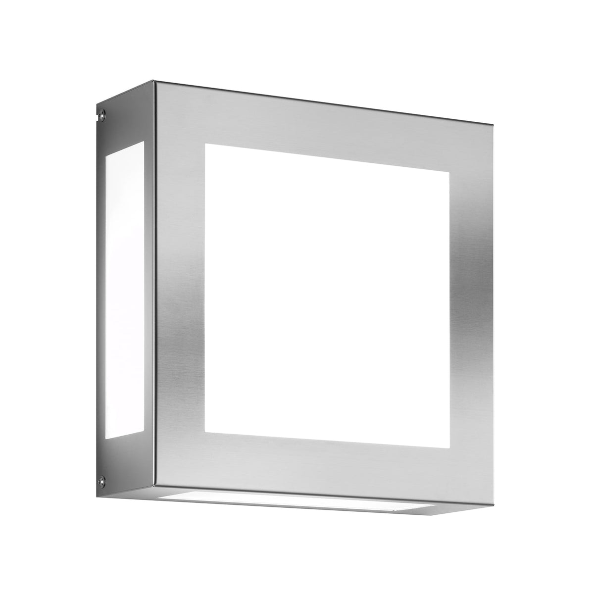 LED utevegglampe Aqua Legendo rustfritt stål foran