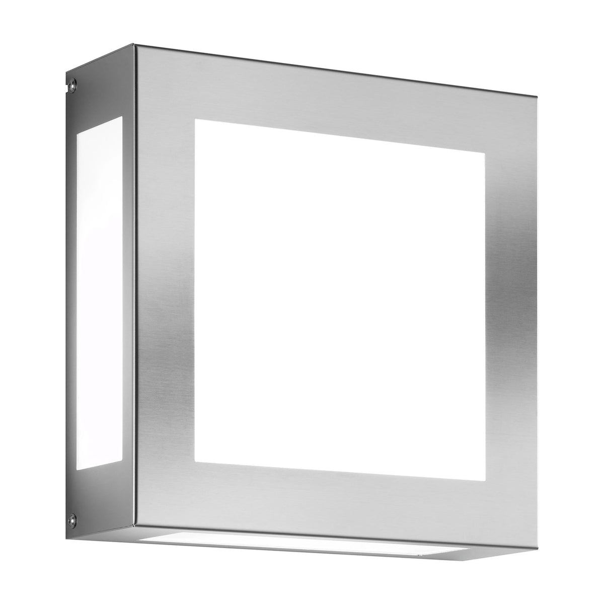 LED utevegglampe Aqua Legendo rustfritt stål montert ute