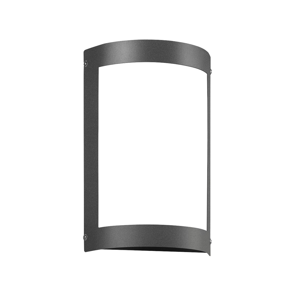 LED utevegglampe Aqua Marco rustfritt stål antrasitt IP44 med bevegelsessensor for utendørs bruk