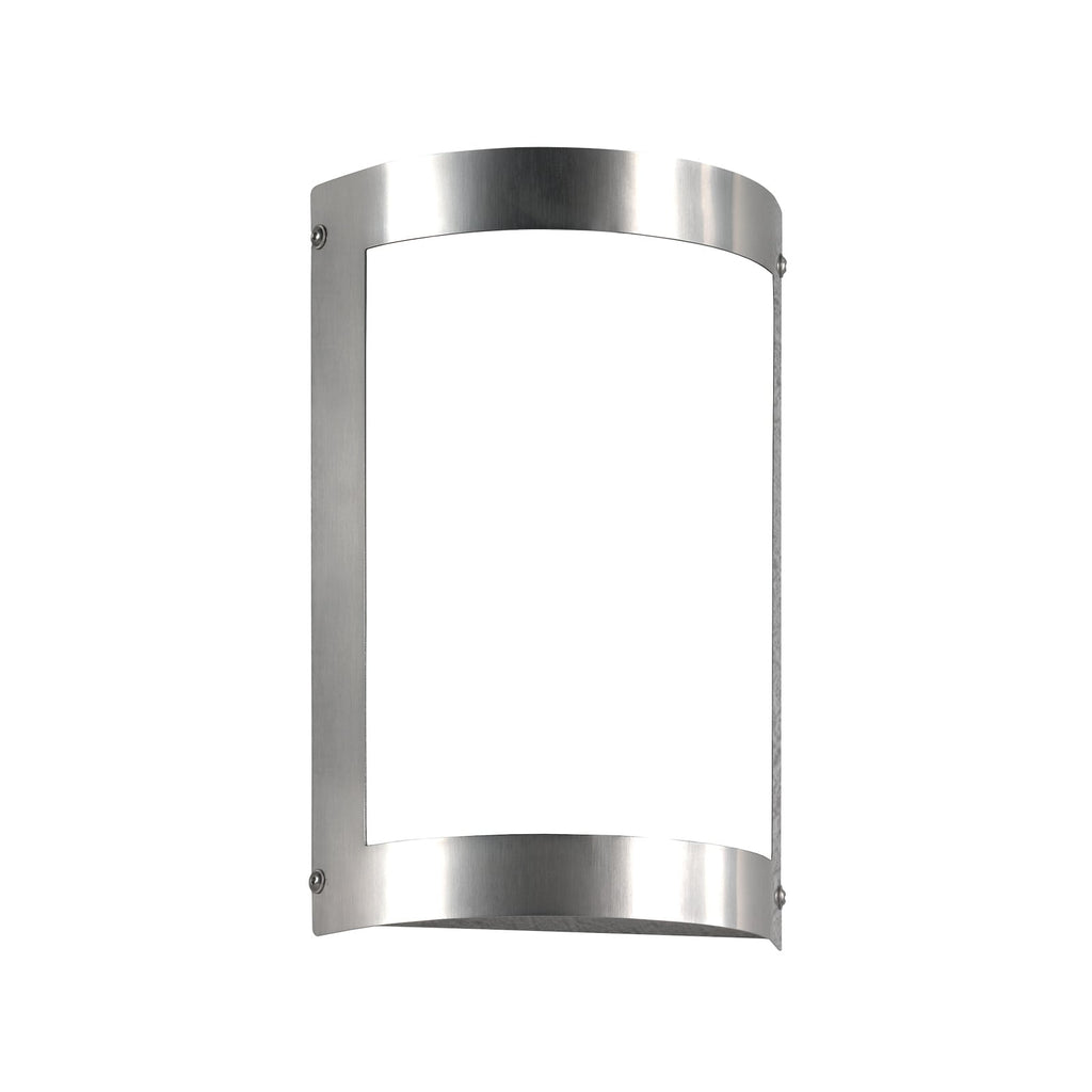 LED utevegglampe Aqua Marco rustfritt stål med justerbar lysvarighet