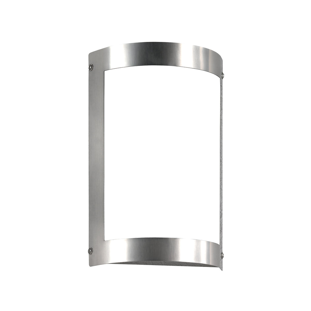 LED utevegglampe Aqua Marco rustfritt stål med justerbar lysvarighet