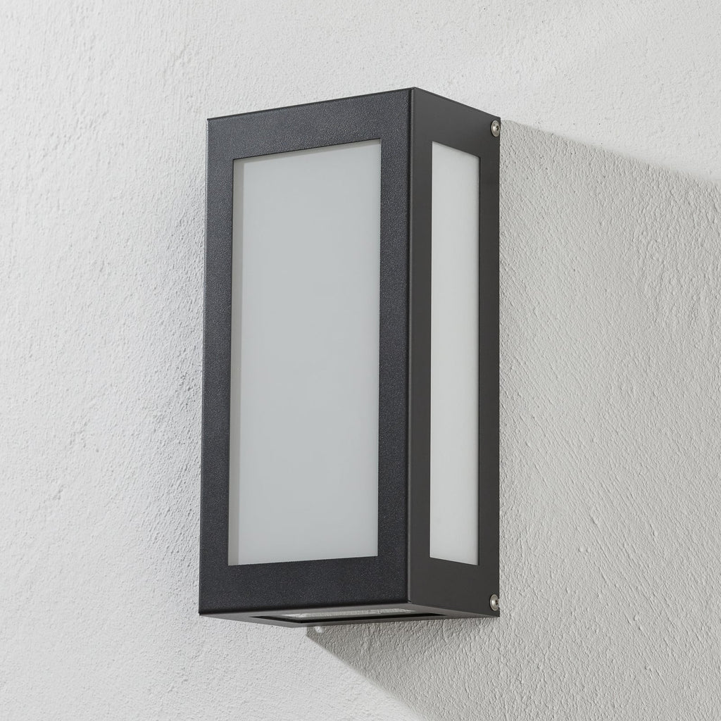 LED utevegglampe Aqua Rain antrasitt forside