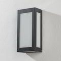 LED utevegglampe Aqua Rain antrasitt forside