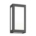 LED utevegglampe Aqua Rain antrasitt rustfritt stål IP44 forside
