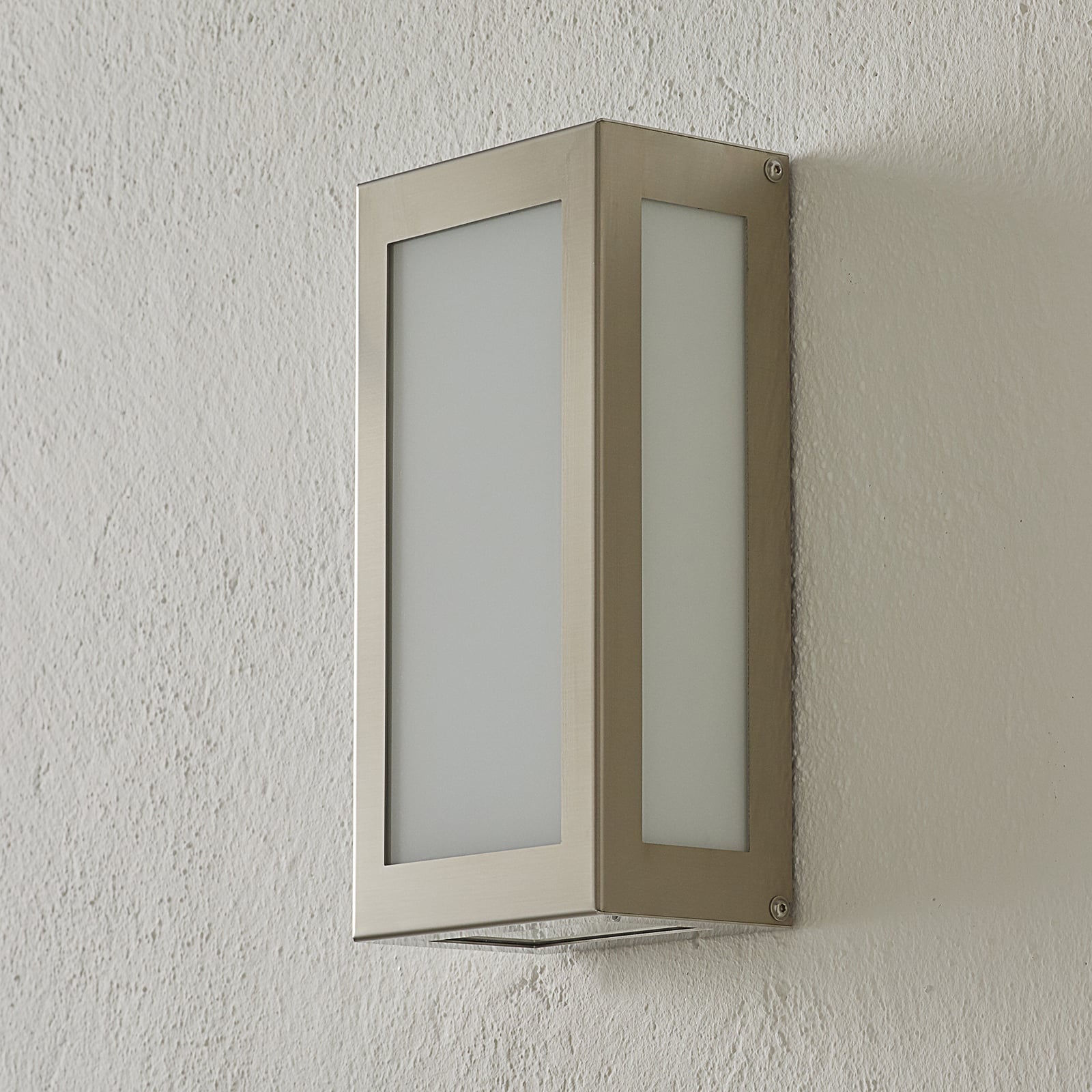 LED utevegglampe Aqua Rain med bevegelsessensor bakside
