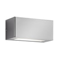 LED utevegglampe Aqua Stone 2-lys rustfritt stål IP44 forfra