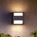 LED utevegglampe Arbour UE 2-lys antrasitt forfra