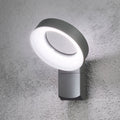 LED utevegglampe Asti ringformet antrasitt Ø26 cm forside