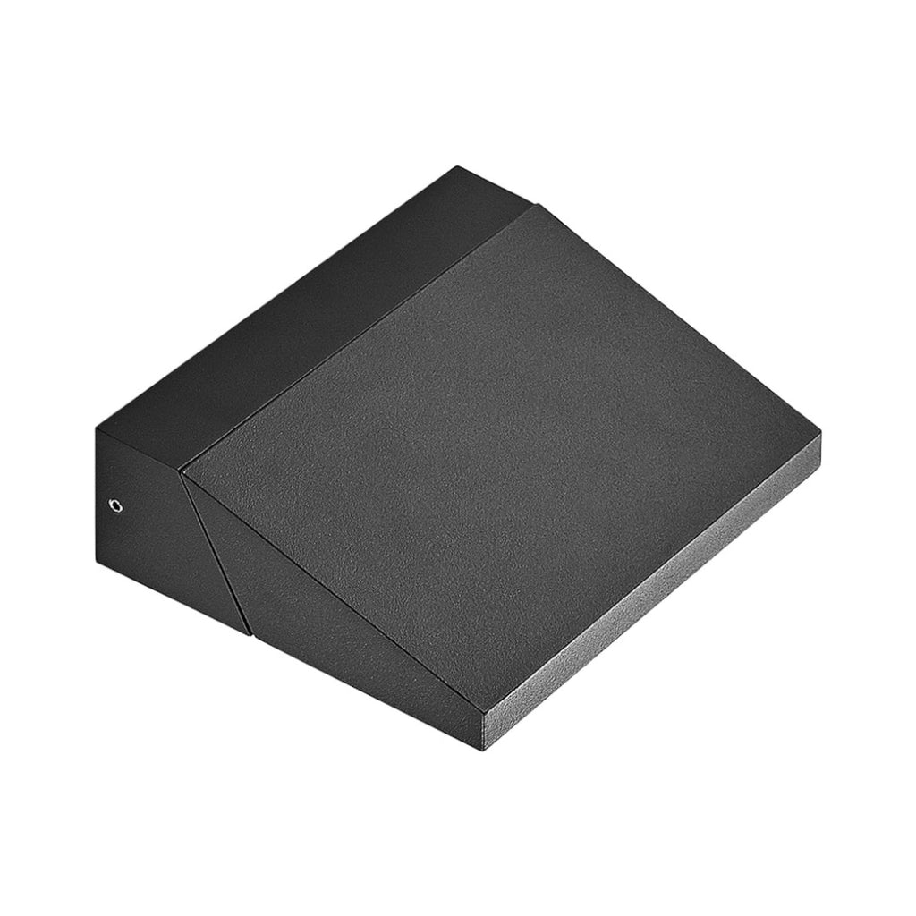LED utevegglampe Auda svingbart panel 11W IP65 lys i mørket