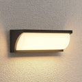 LED utevegglampe Aune aluminium 23 cm IP65 forfra