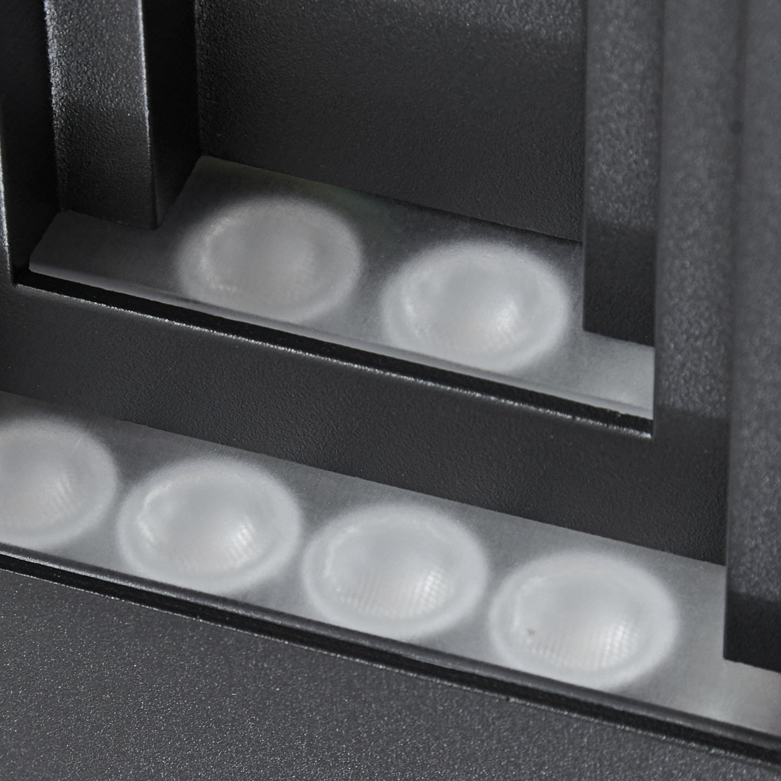 LED utevegglampe Aurali viser IP65 beskyttelse emblem