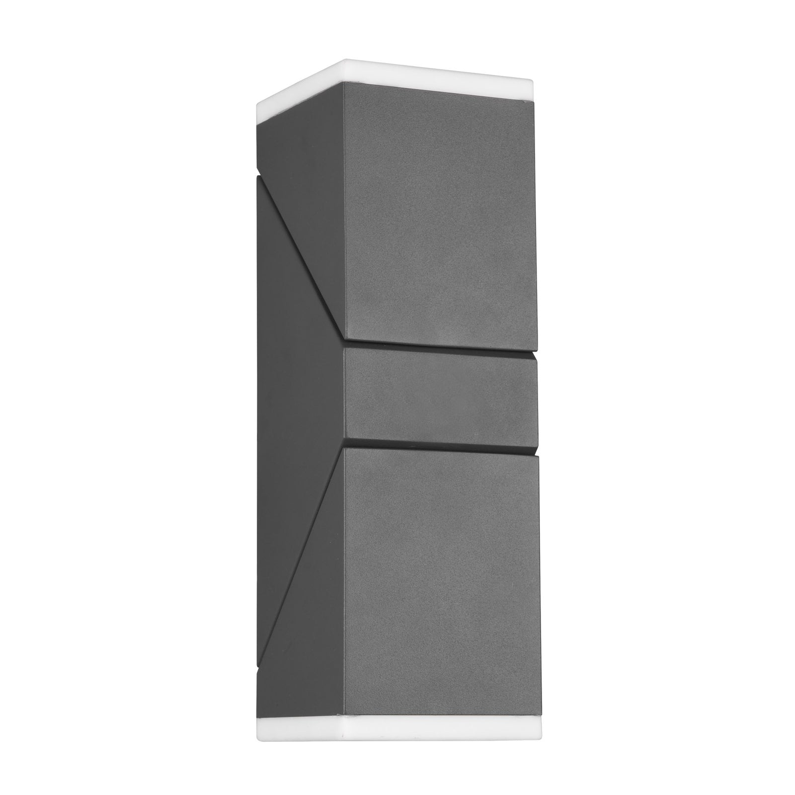 LED utevegglampe Avon 2-lys antrasitt svingbar IP54 detalj
