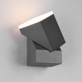 LED utevegglampe Avon svingbar antrasitt IP54 7W forfra